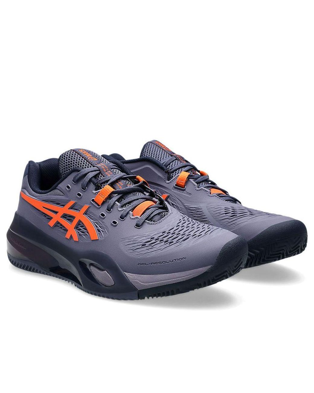 Asics Blue Gel-Resolution X Clay 'Greyish Nova' for men