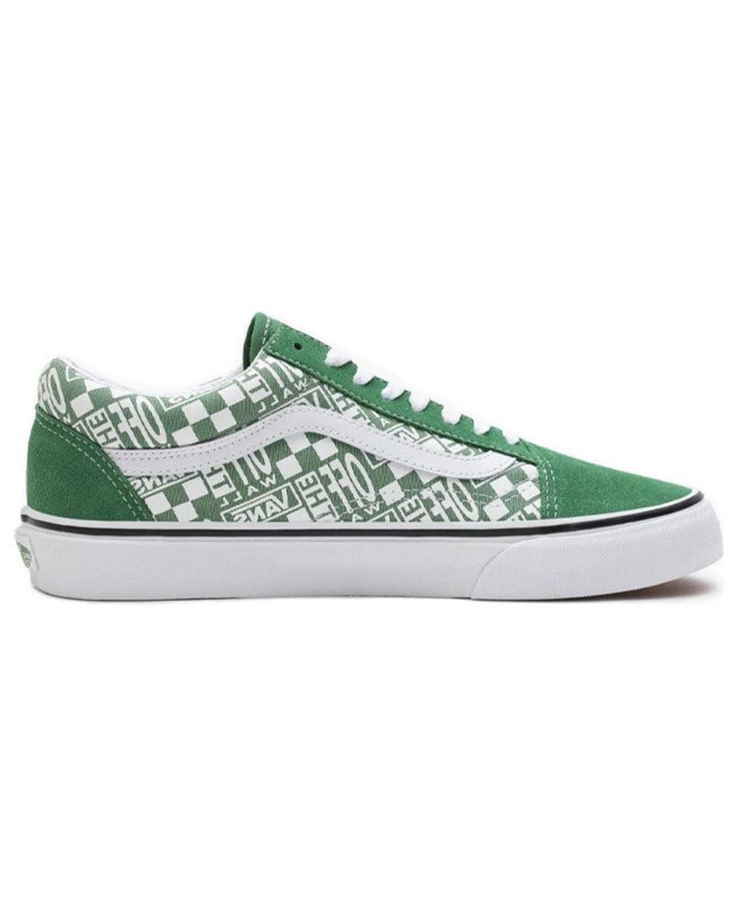 Vans Green Old Skool 'Off The Wall for men