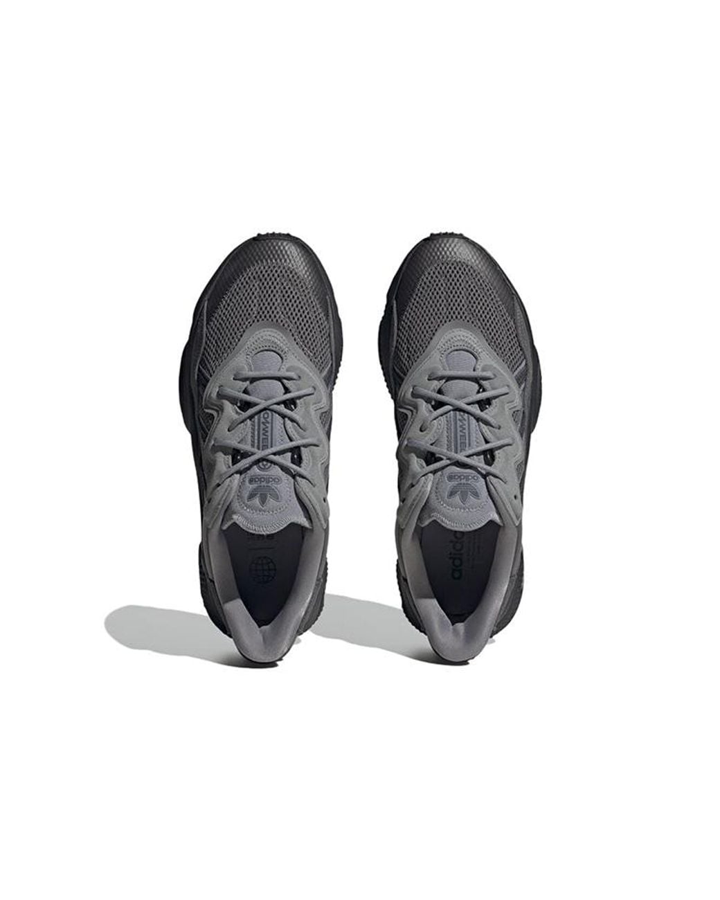 Adidas Gray Originals Ozweego Shoes Core' for men