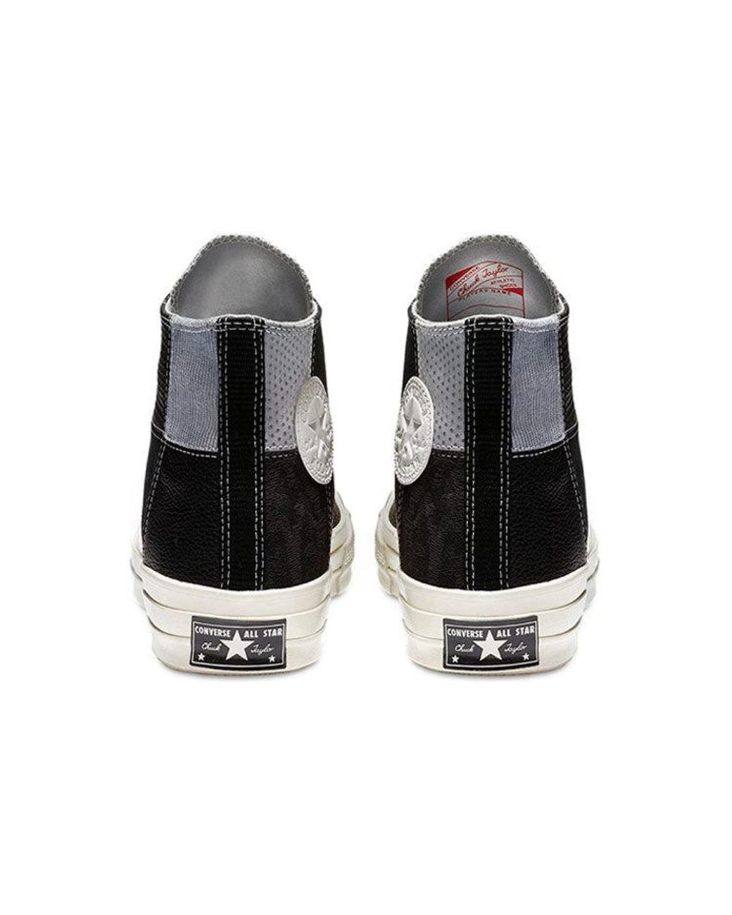 Converse Black Chuck 70 Mixed Material Hi Egret' for men