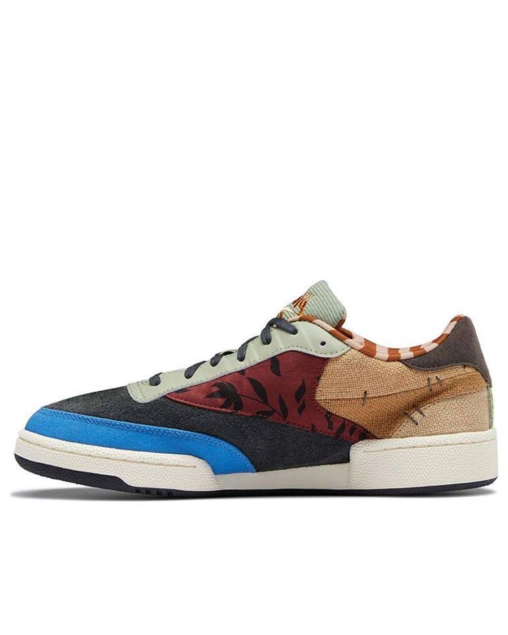 Reebok Brown Kung Fu Panda X Club C 85 'Patchwork' for men