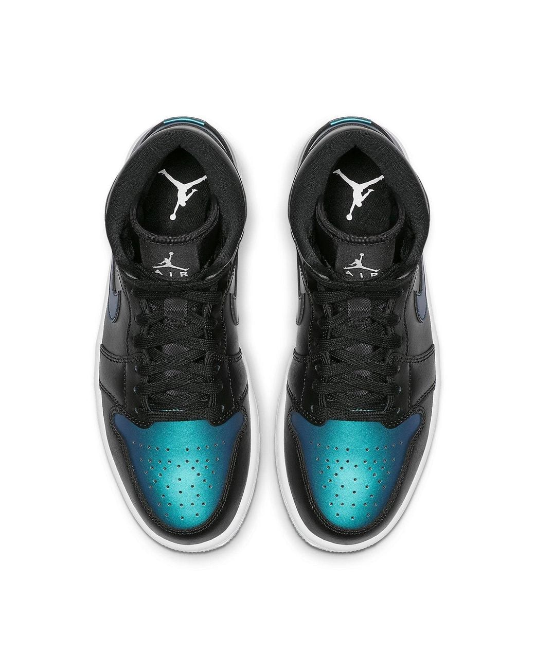 Nike Blue (Wmns) 1 Mid 'Metallic'