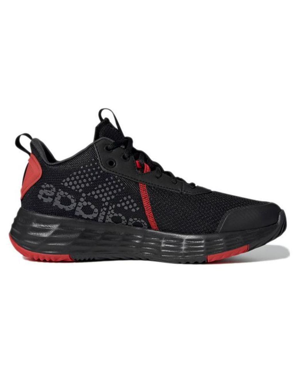 Adidas Black Sneakers Textile Fibers, Synthetic Material for men