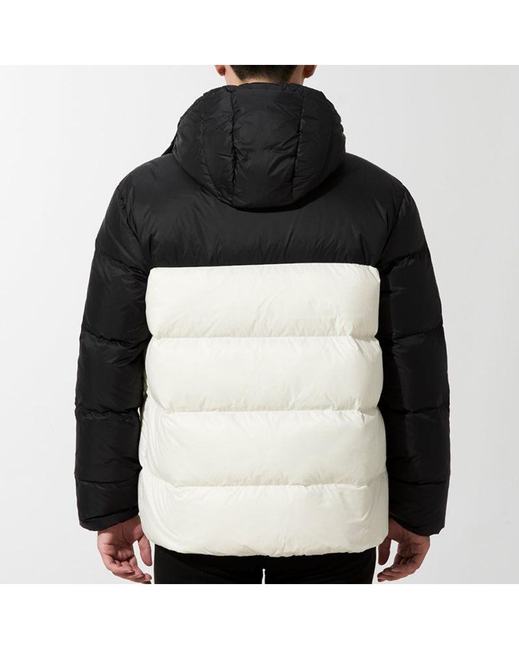 PUMA Black Detachable Hoodie Down Jacket for men