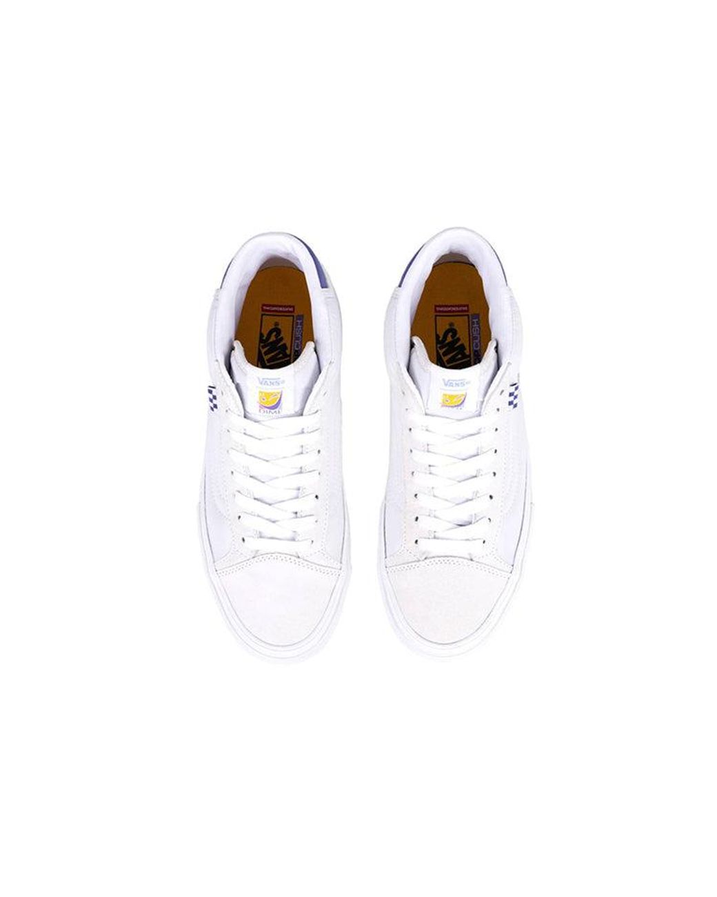 Vans White Dime X Skate Mid Skool Ltd 'Off' for men