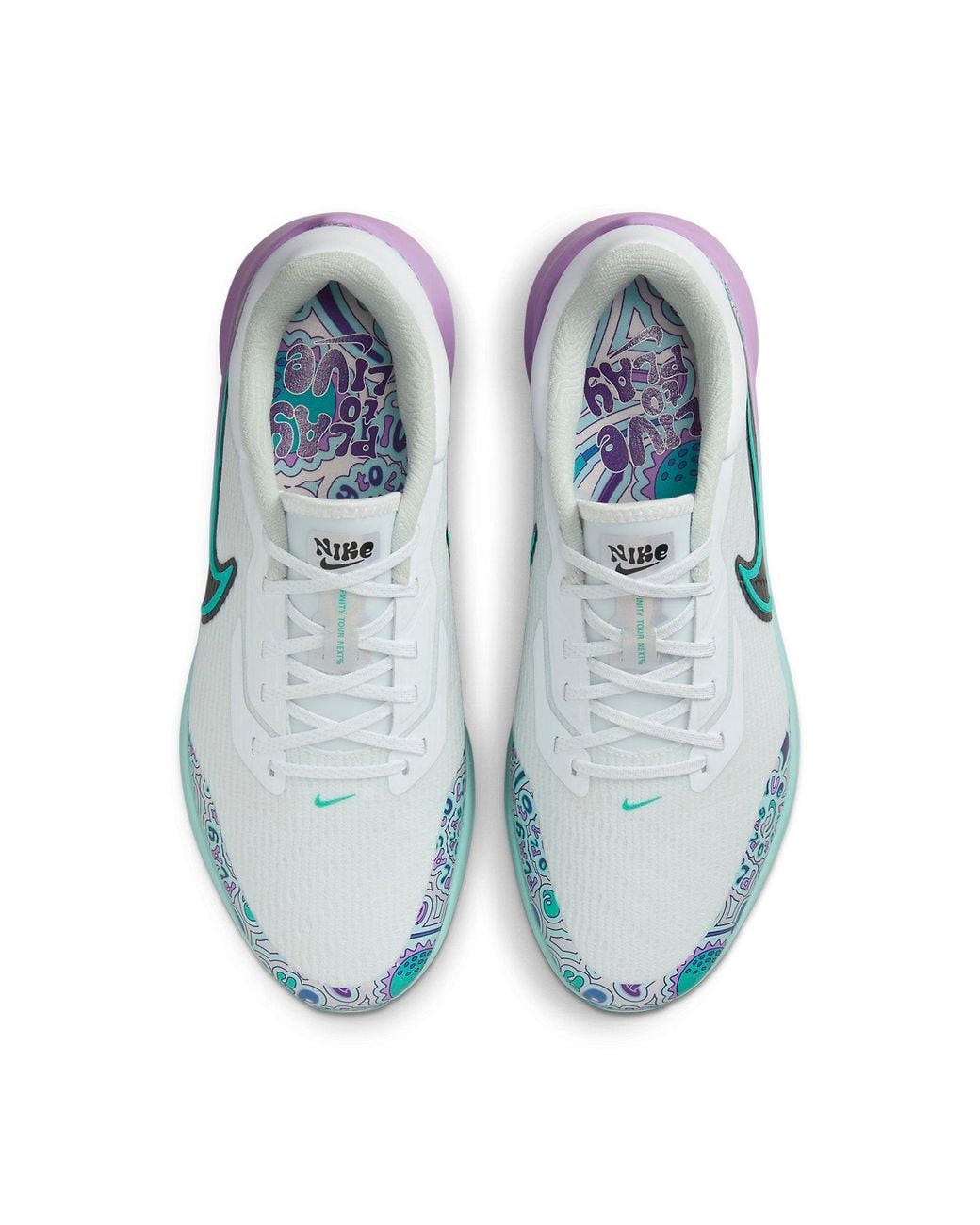 Nike Blue Air Zoom Infinity Tour Nxt% Nrg Golf Shoes for men