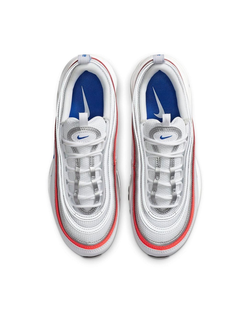 Nike White (Wmns) Air Max 97 Essential 'Flash Crimson'