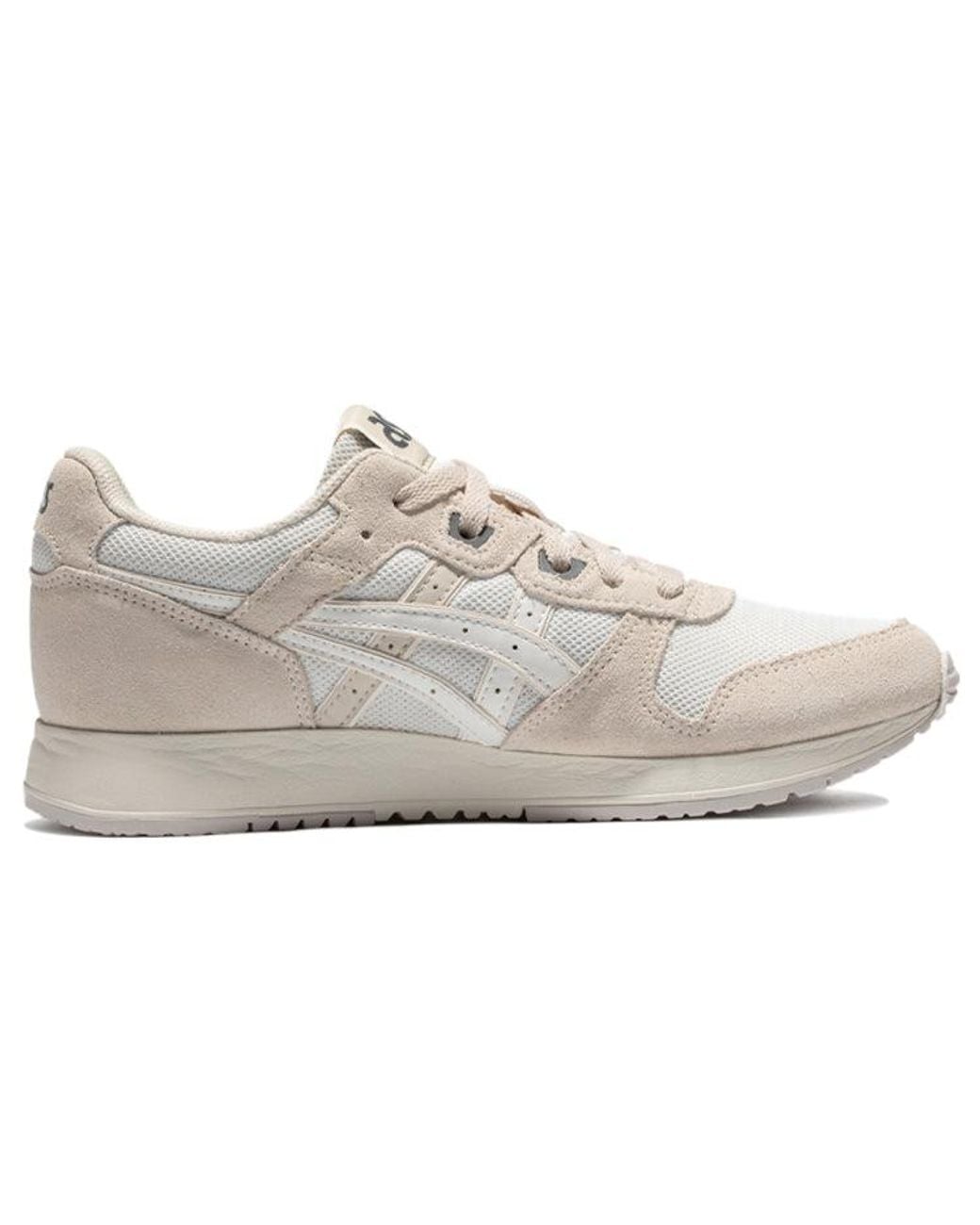 Asics White Lyte Classic Retro Athleisure Casual Sports Shoe for men