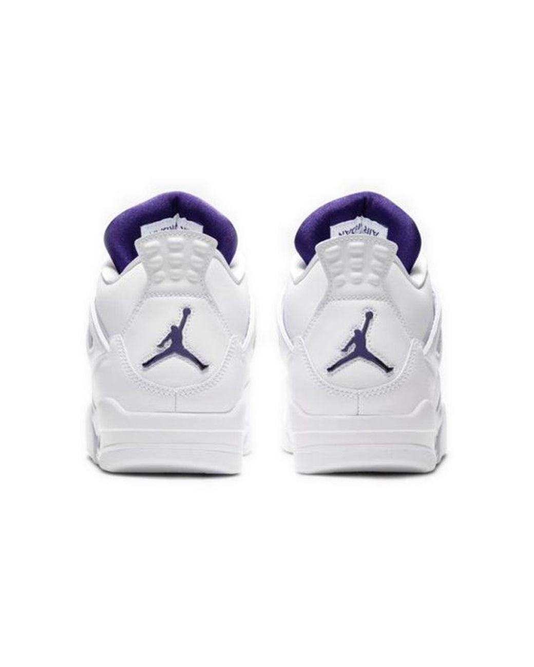 Nike White 4 Retro Metallic' for men