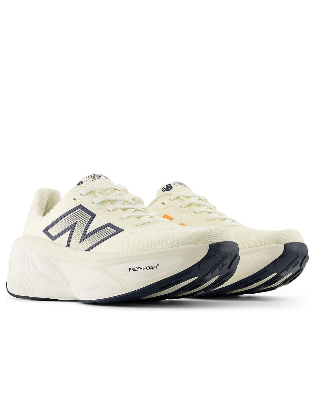 New Balance White (Wmns) Fresh Foam X More V5 'Angora Sea Salt Hot Mango'