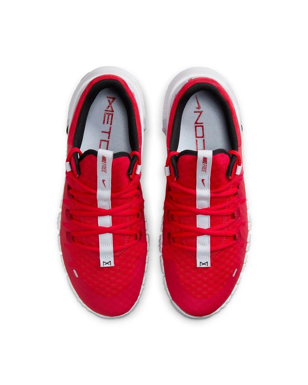 Nike Red Free Metcon 5 Workout Shoes for men