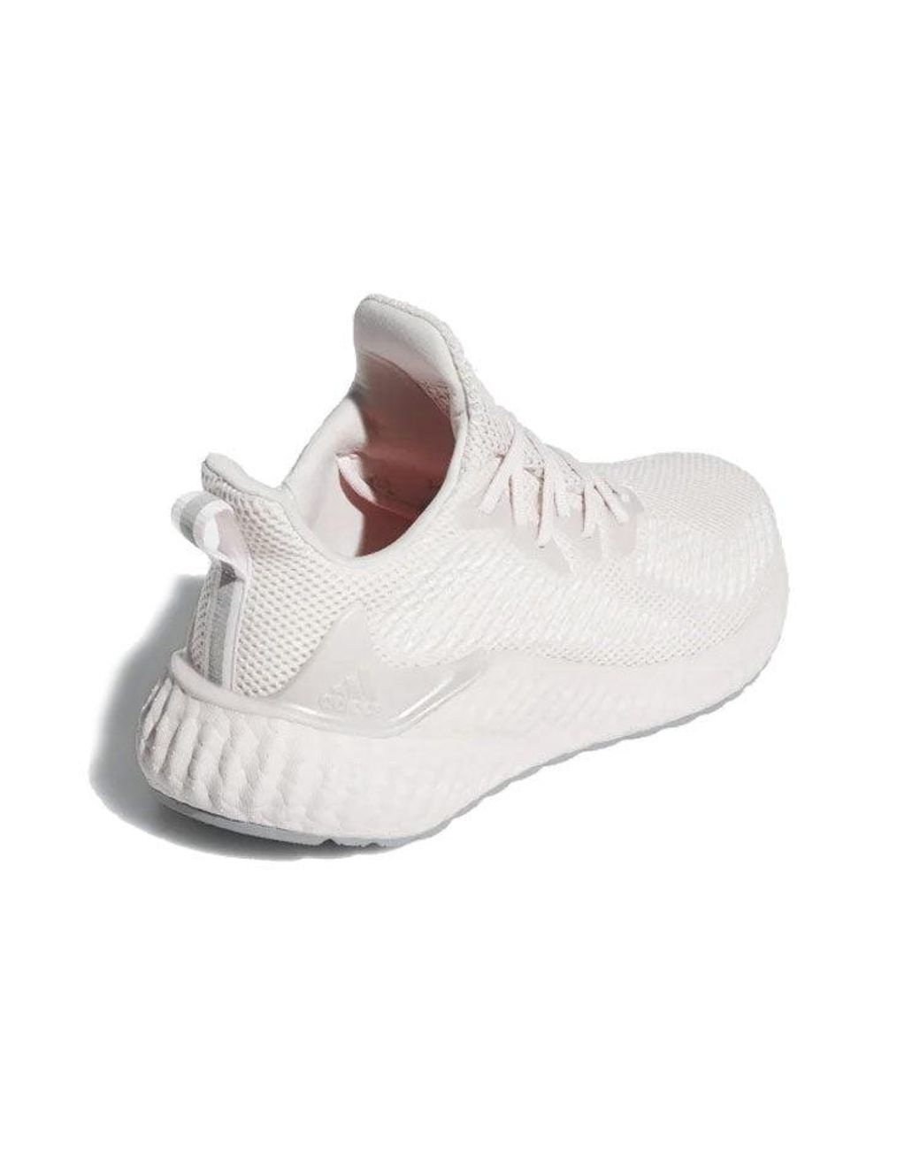 Adidas White Alphaboost 'Orchid Tint' for men