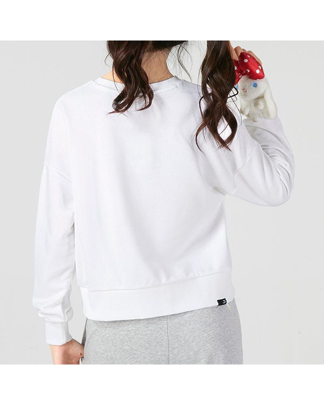 PUMA White (Wmns) Love Sweatshirt