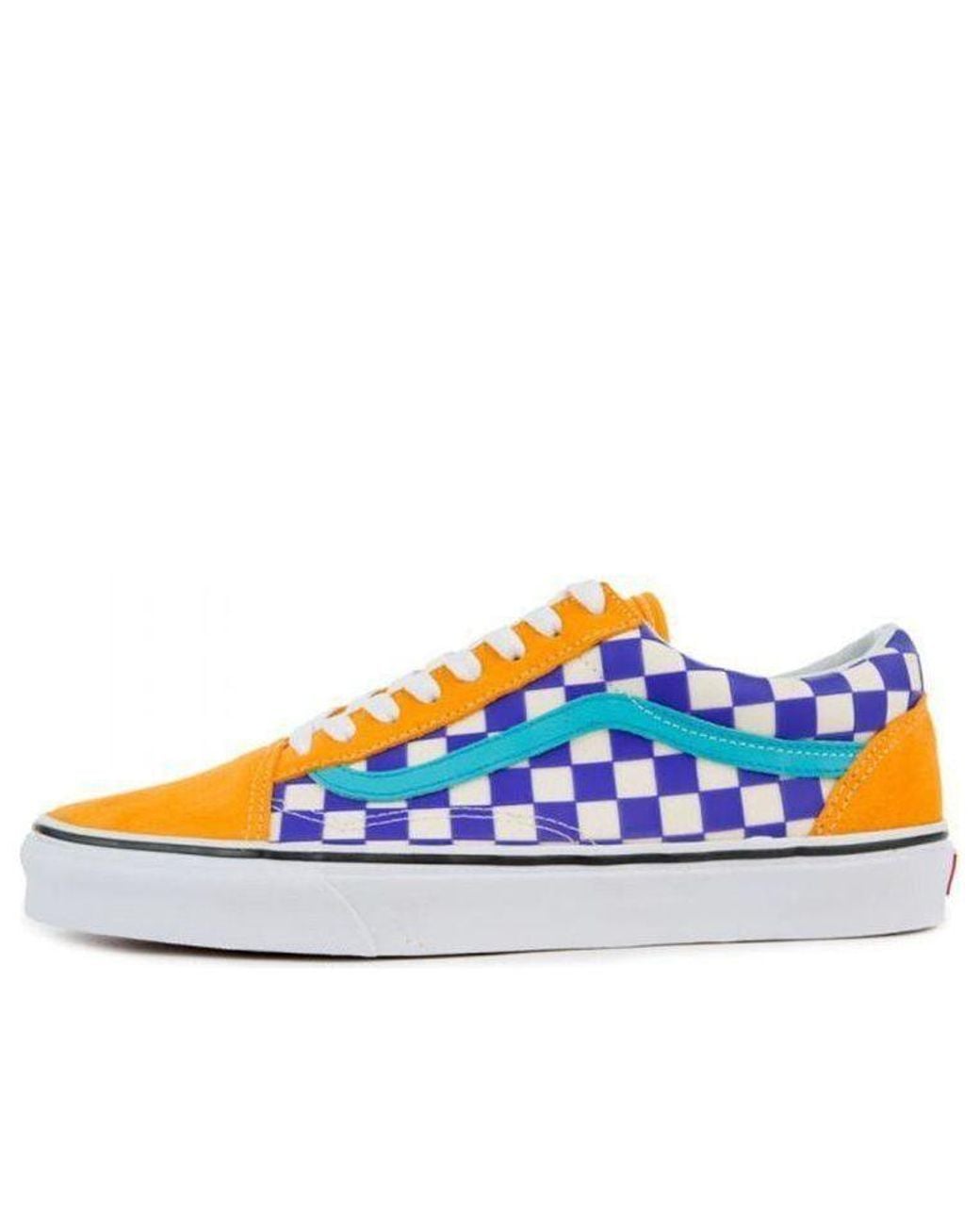 Vans Blue Old Skool 'Thermochrome Checkerboard' for men