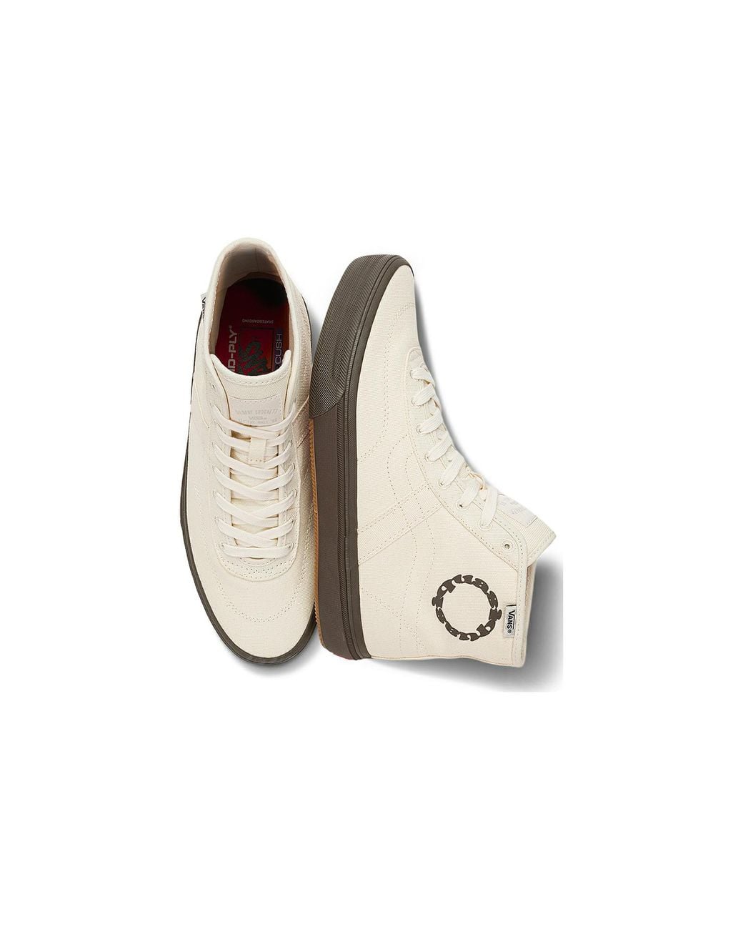 Vans White X Quasi Crockett High Decon for men