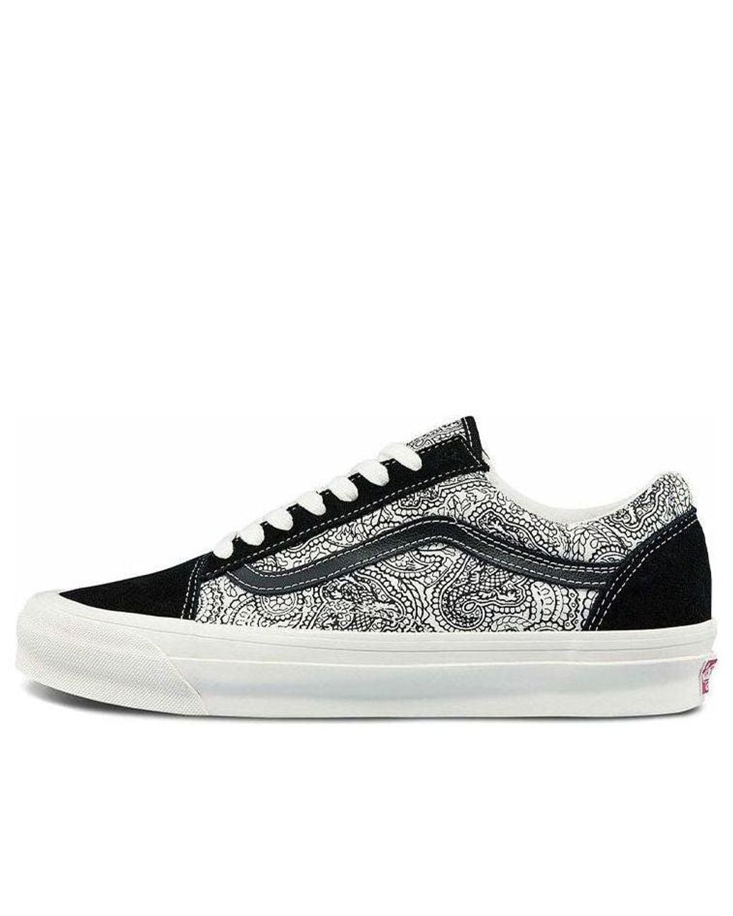 Vans Black Og Old Skool Lx 'Dragon Paisley' for men