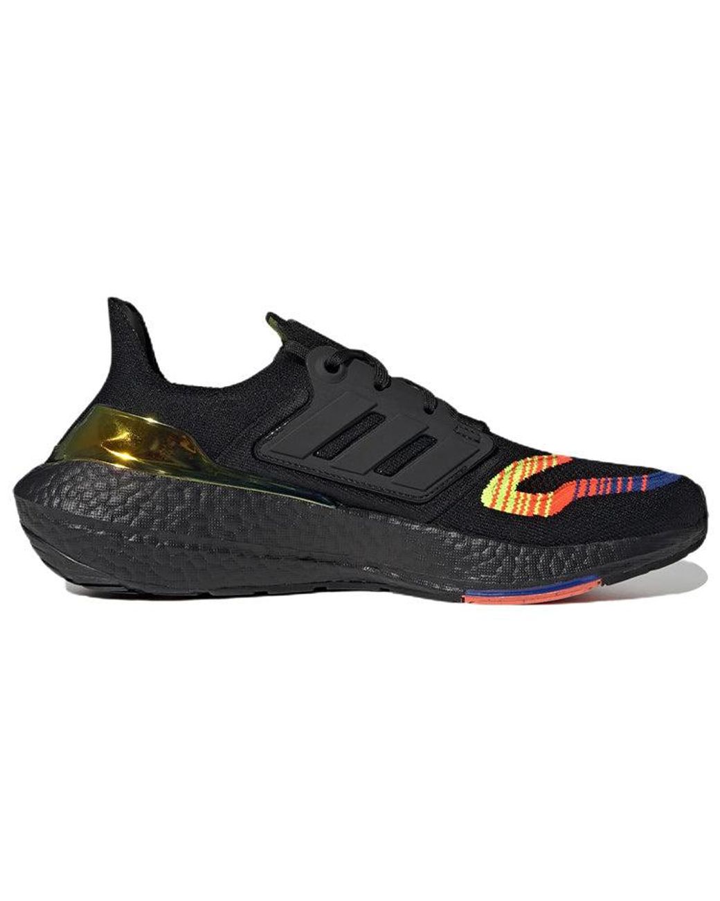 Adidas Black Ultraboost 22 'Linear Energy' for men