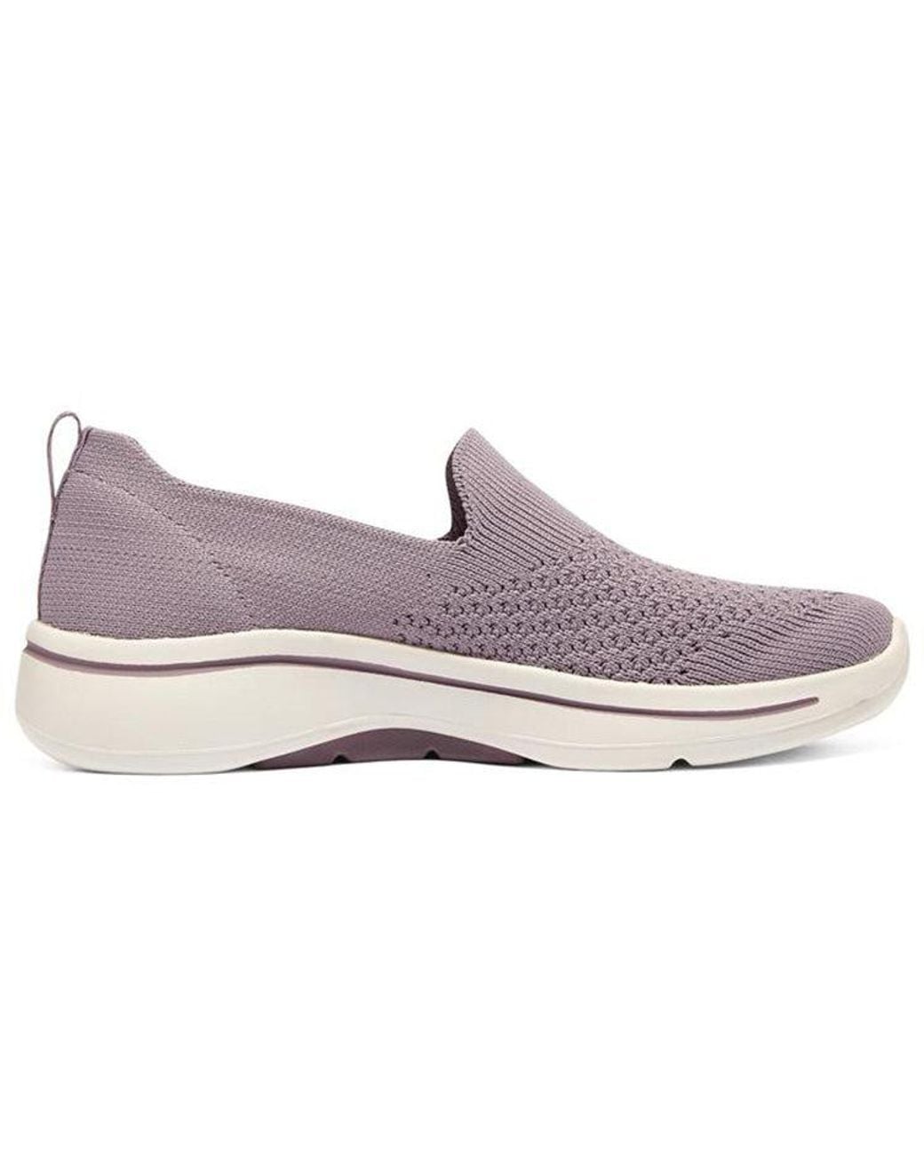 Skechers Pink (Wmns) Go Walk Arch Fit Slip On 'Taupe'