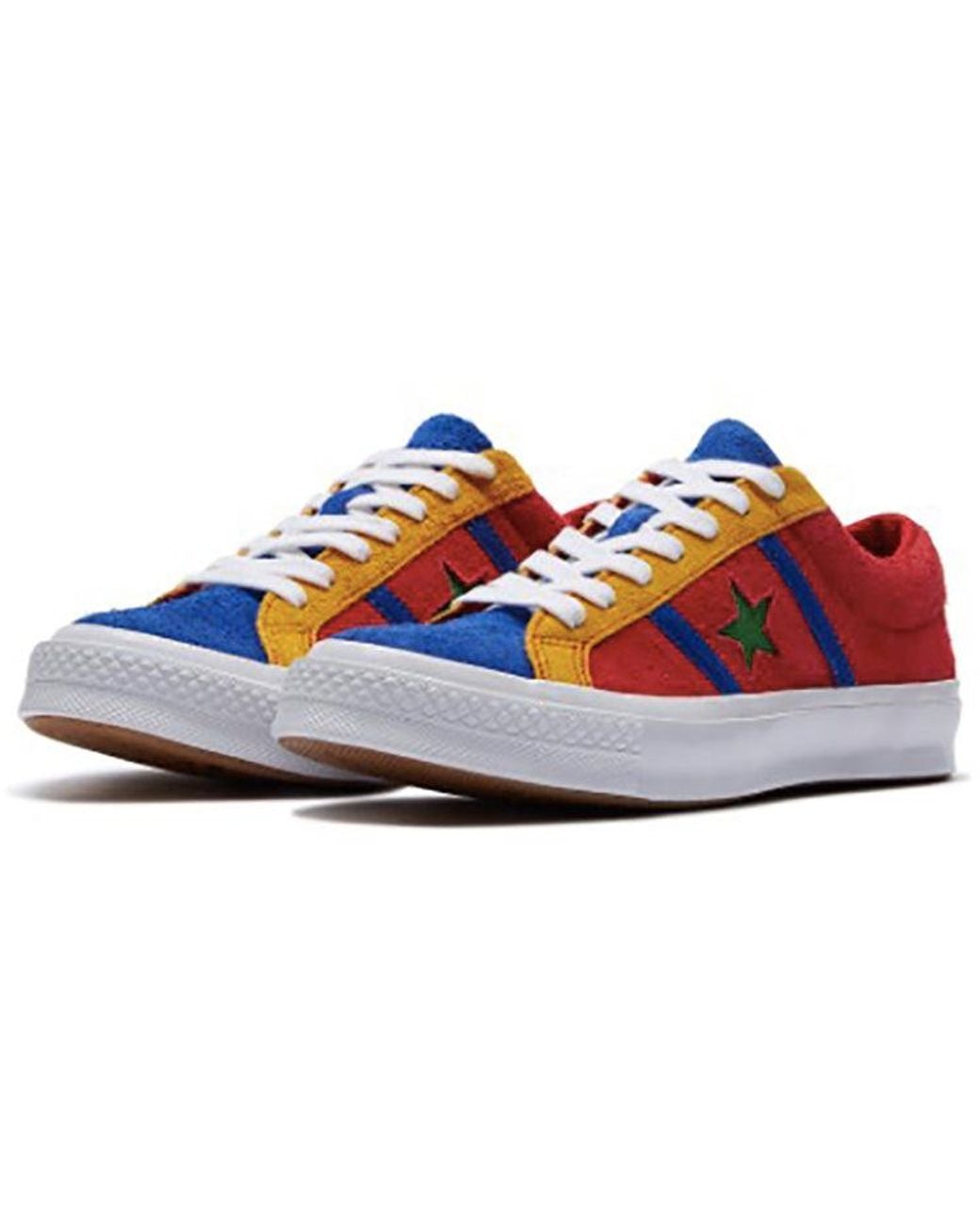 Converse Red One Star Academy Low 'Enamel' for men