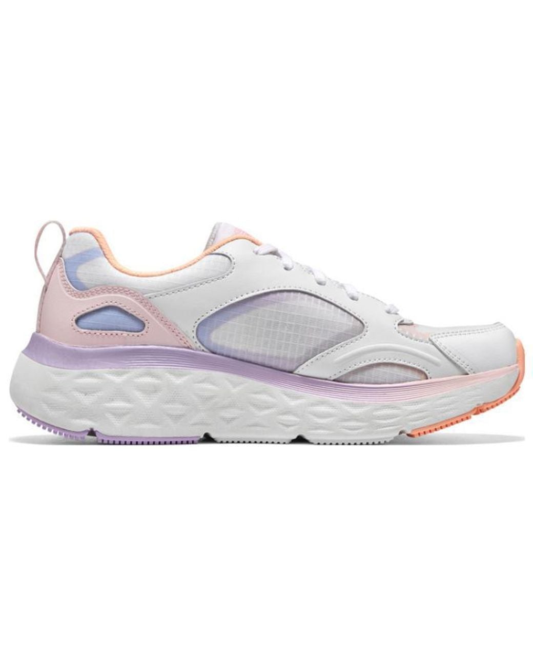 Skechers White (Wmns) Max Cushioning Delta Running Shoes