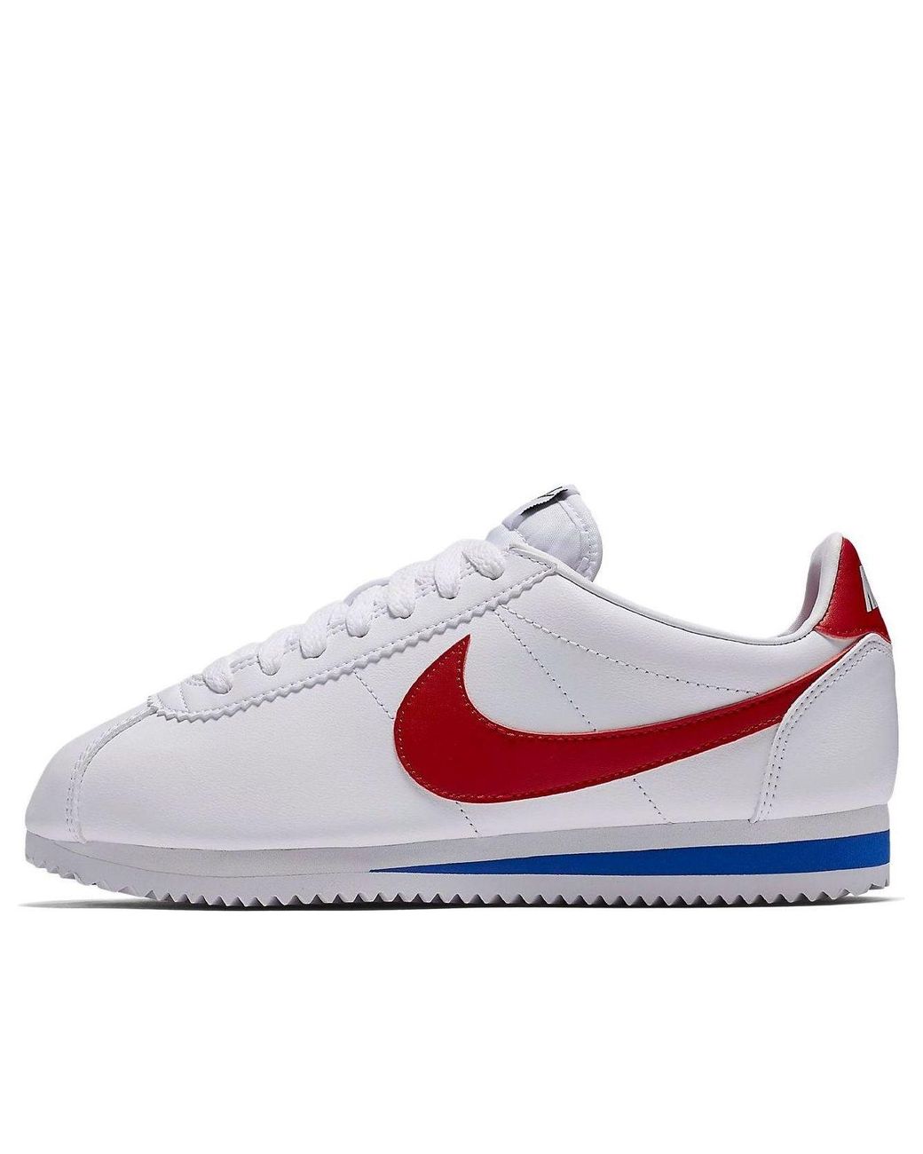Nike White (Wmns) Classic Cortez Leather