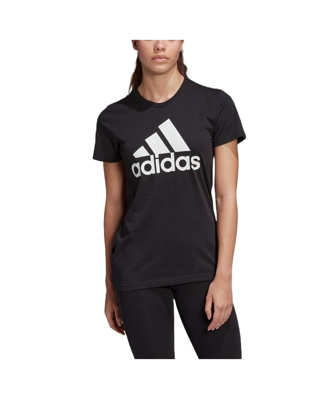 Adidas Black (Wmns) Must Haves Badge Of Sport T-Shirt