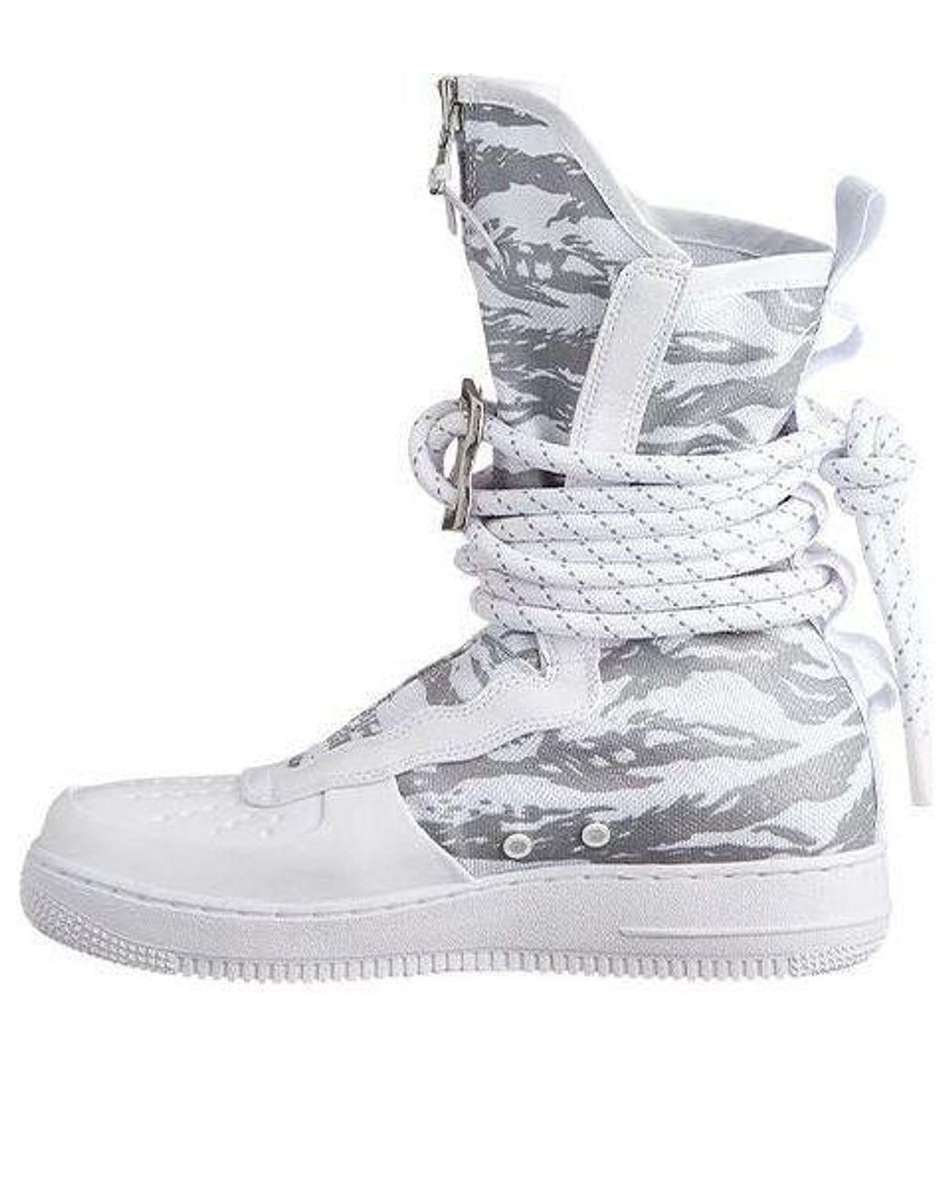 Nike Gray Sf Air Force 1 High 'Winter Camo' for men