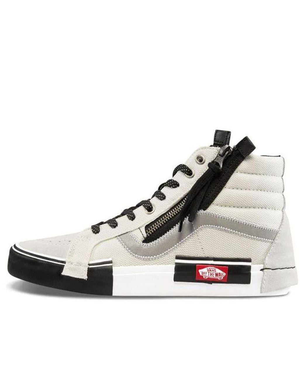 Vans White Sk8-Hi Reissue Cap 'Reflective' for men