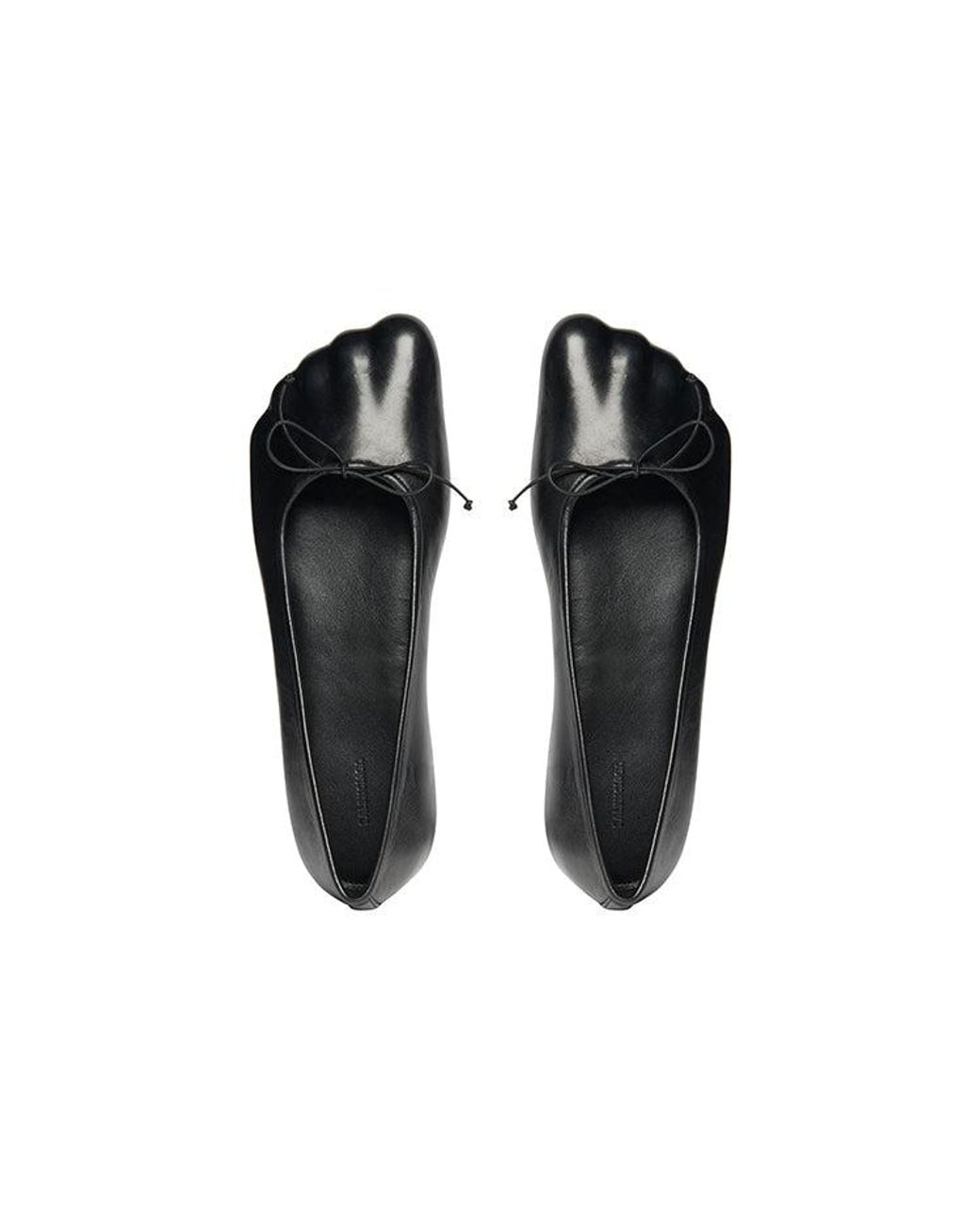Balenciaga (Wmns) Anatomic Ballerina Shoes Shiny Soft Sheepskin