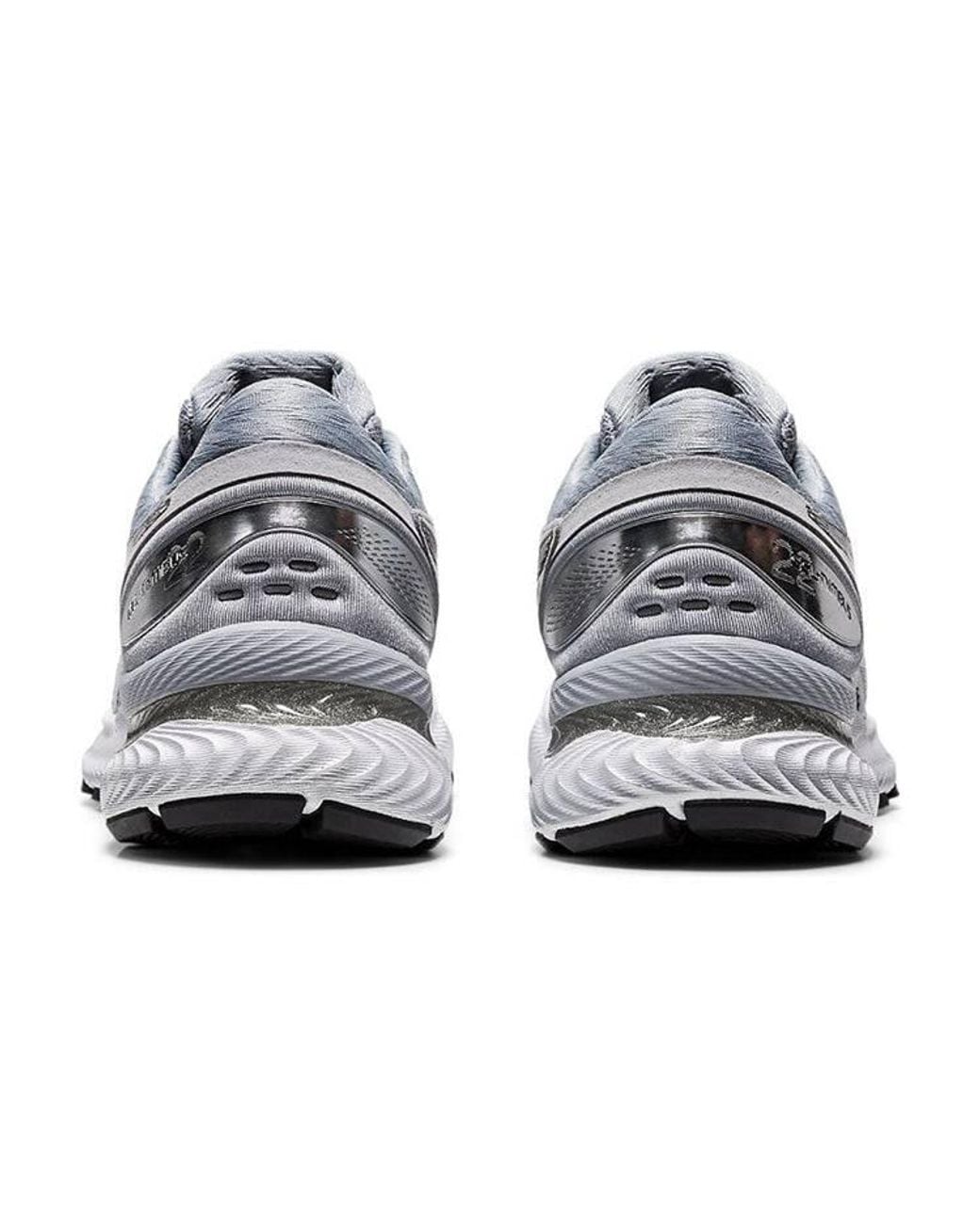 Asics Gray (Wmns) Gel-Nimbus 22 Platinum Pure'