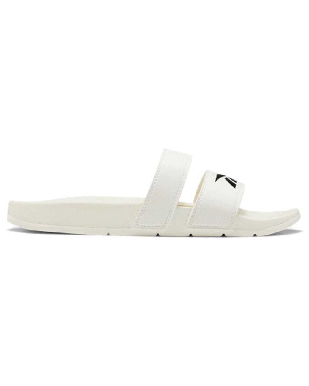 Reebok White Ds Comfort Slide Slippers