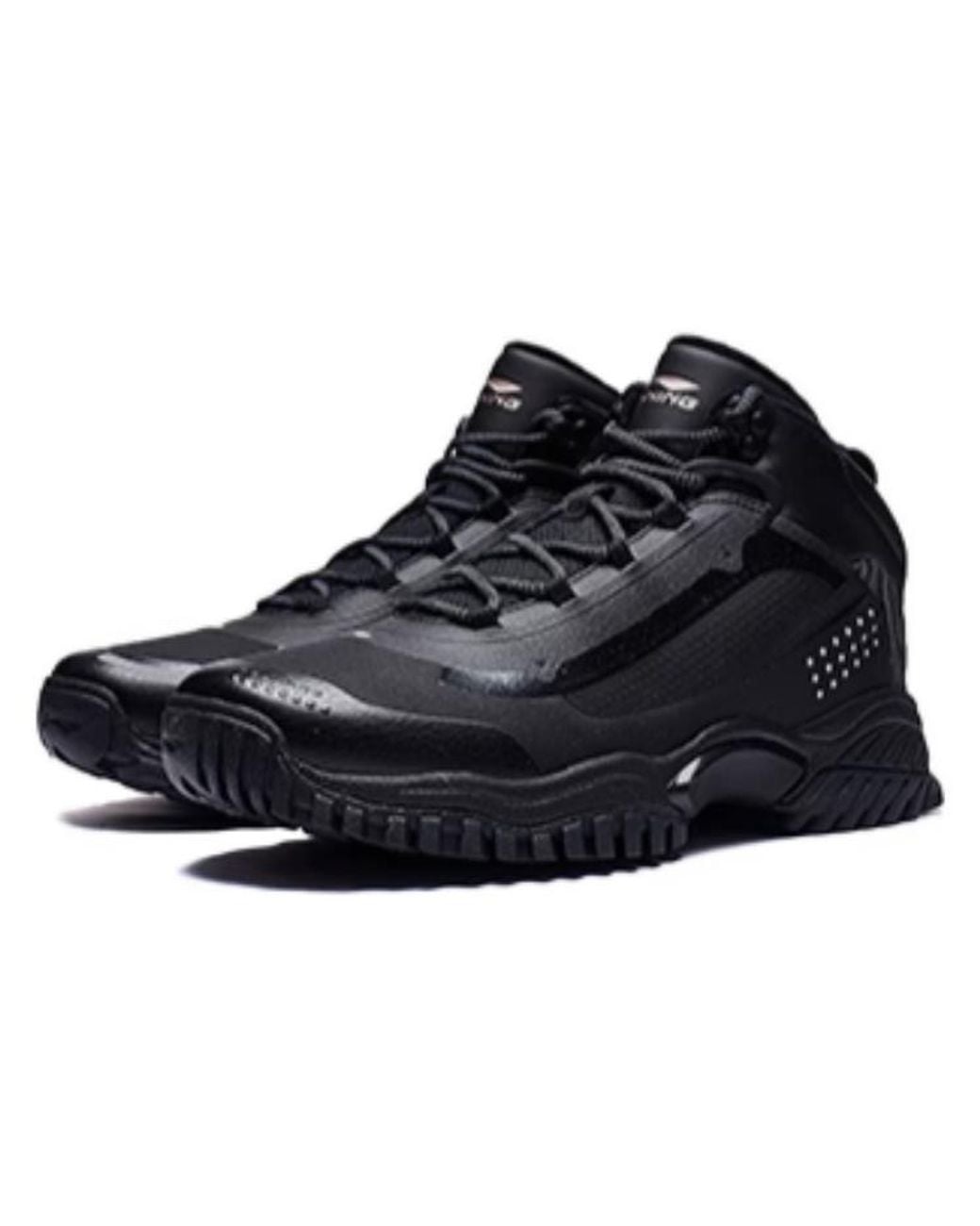 Li-ning Black Conqueror Lite Winter Warm Fleece for men