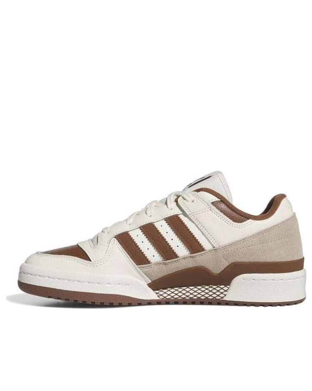 Adidas White Forum Low Cl for men