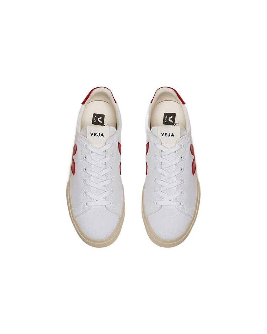 Veja White Campo Lace-Up