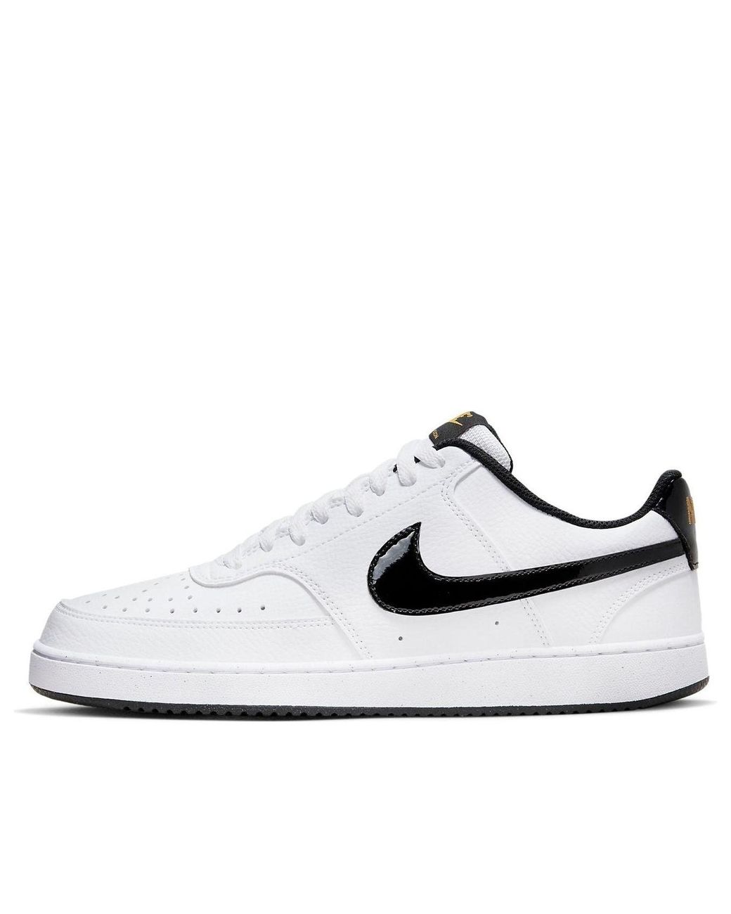 Nike White Court Vision Low Metallic' for men