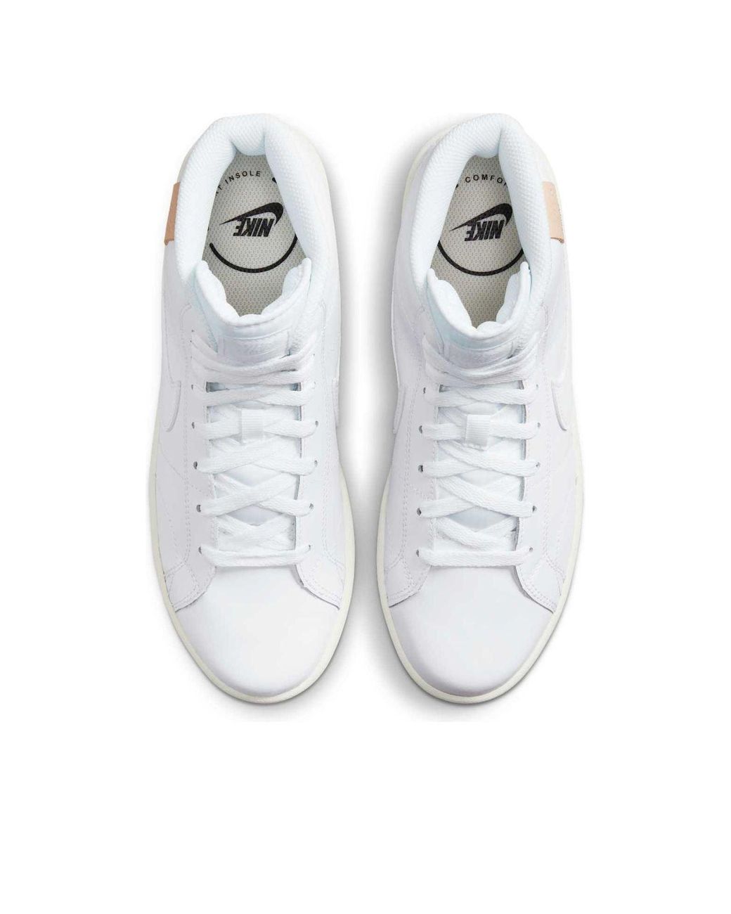 Nike White (Wmns) Court Royale 2 Mid 'Triple'