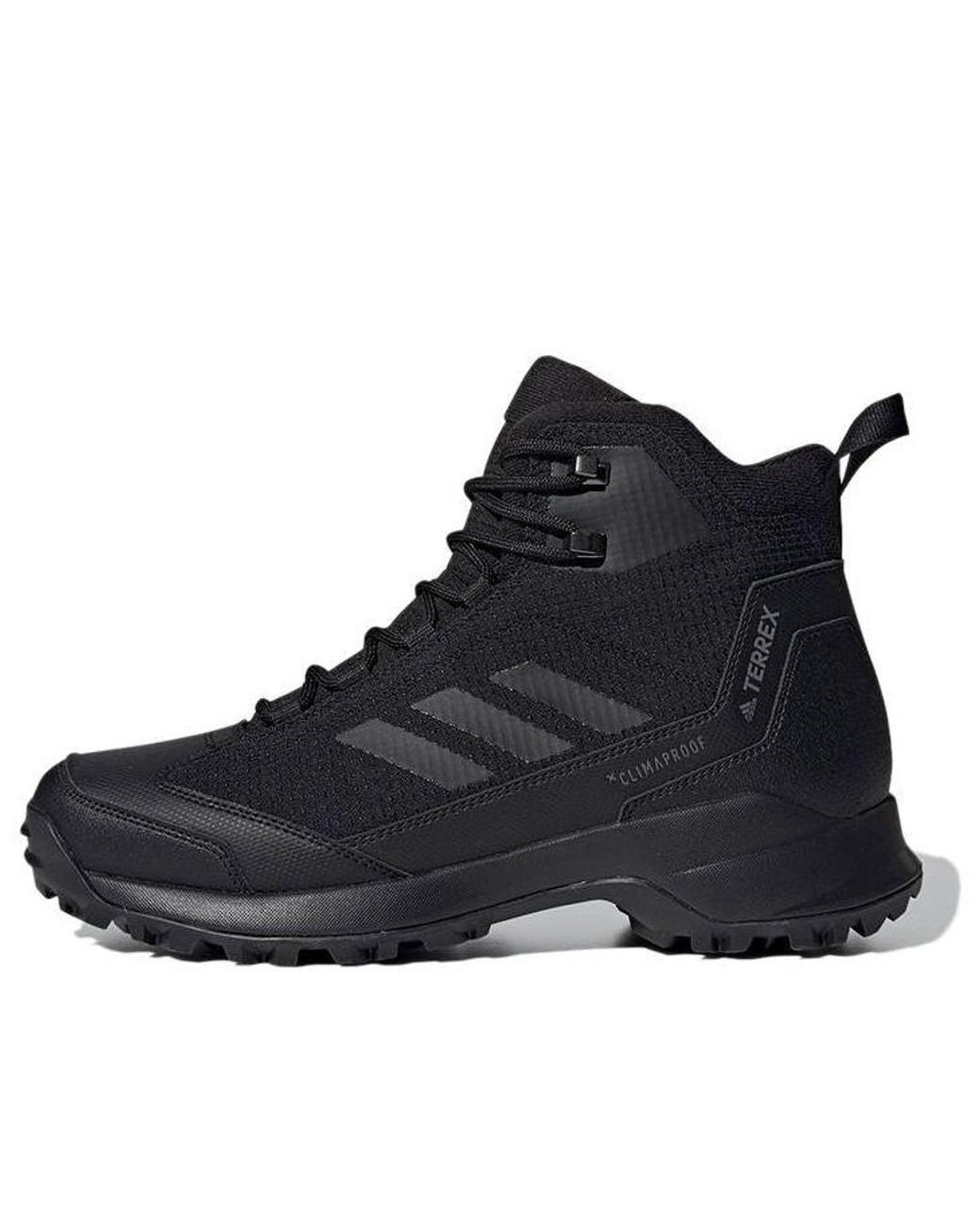 adidas Terrex Heron Mid Cw Cp Boots in Black for Men | Lyst