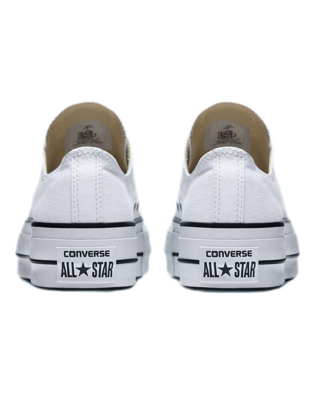 Converse White (Wmns) Chuck Taylor All Star Lift Low