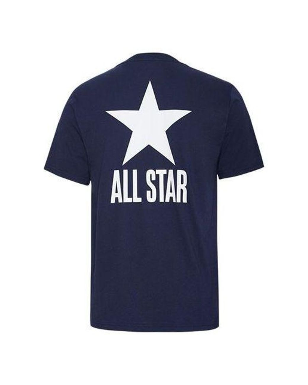 Converse Blue All Star Alphabet Logo Short Sleeve for men