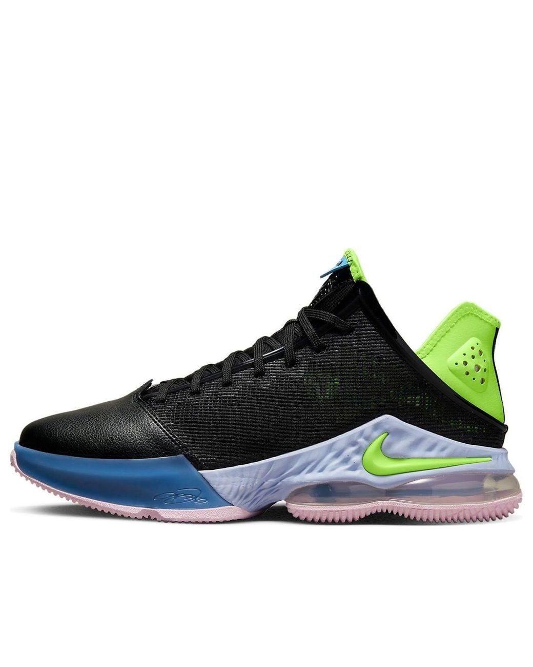 Nike Blue Lebron 19 Low 'Ghost' for men