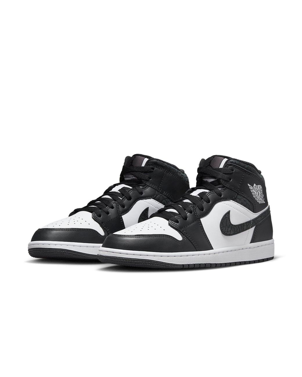Nike Black Nike Air 1 Mid Se Shoes for men