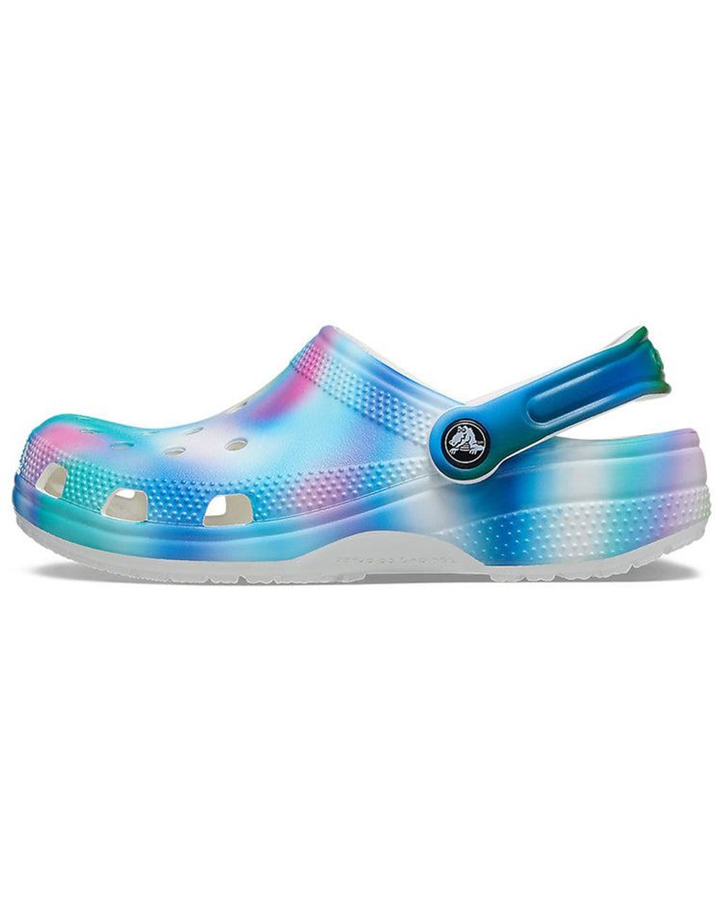 CROCSTM Blue Colorful Beach Multi- Sandals