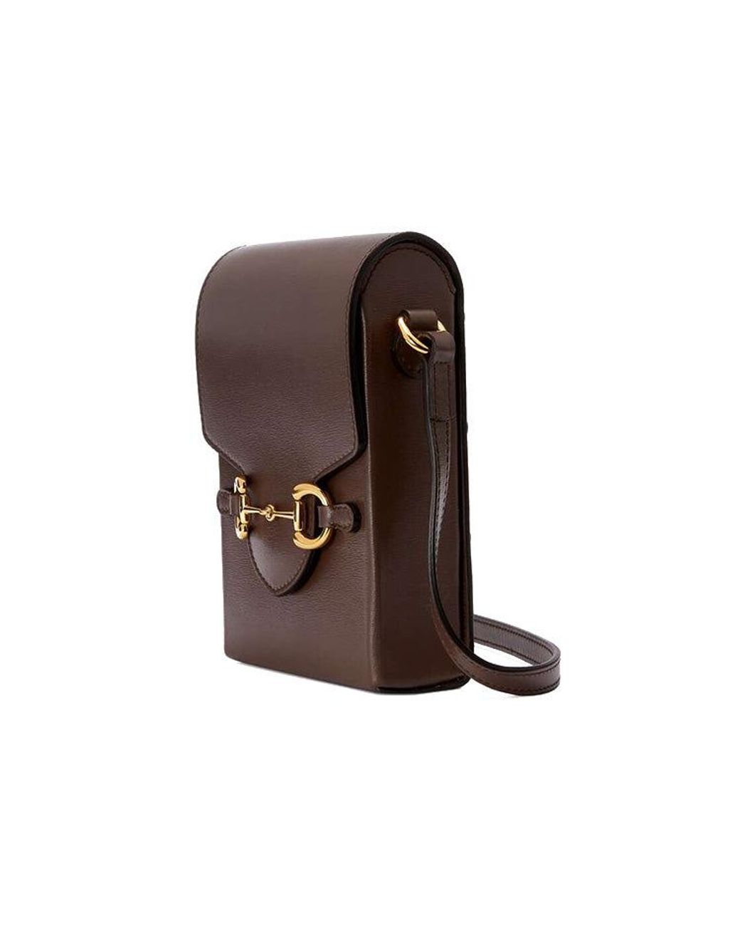 Gucci Brown (Wmns) Button1955 Seriesclutch Single Shoulder Bag Mini