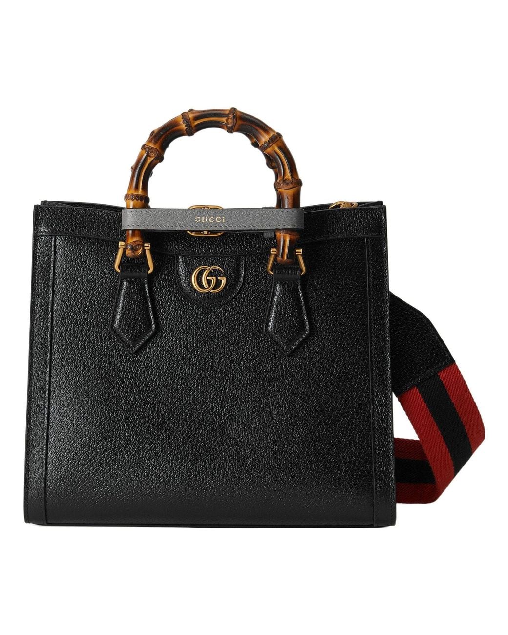 Gucci Black (Wmns) Diana Small Tote Bag