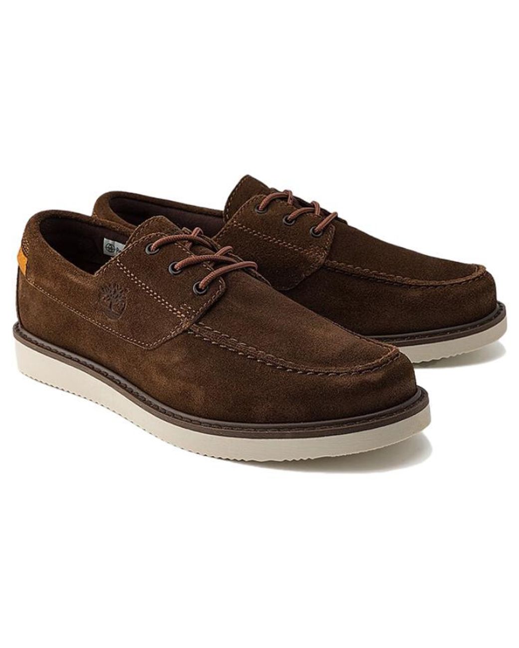 Timberland Brown Newmarket Ii Boat Shoes 'Cocoa' for men