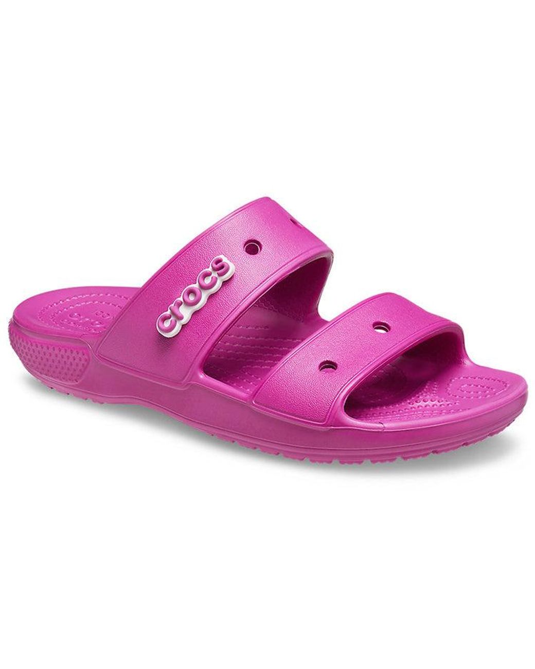 CROCSTM Pink Classic Cozy Sandals