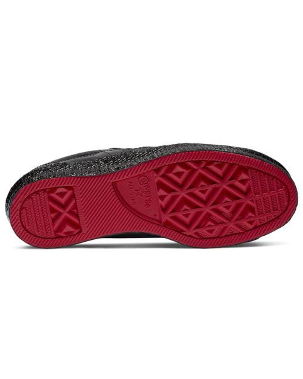 Converse Black (Wmns) One Star Platform Ox 'Patent'