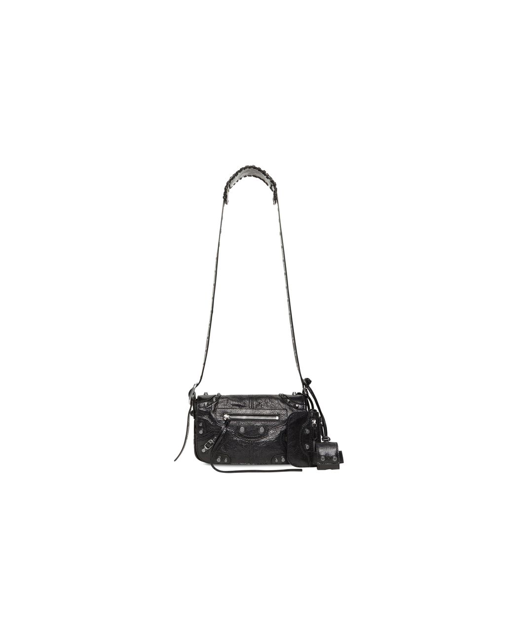 Balenciaga Black Le Cagole Xs Flap Bag for men