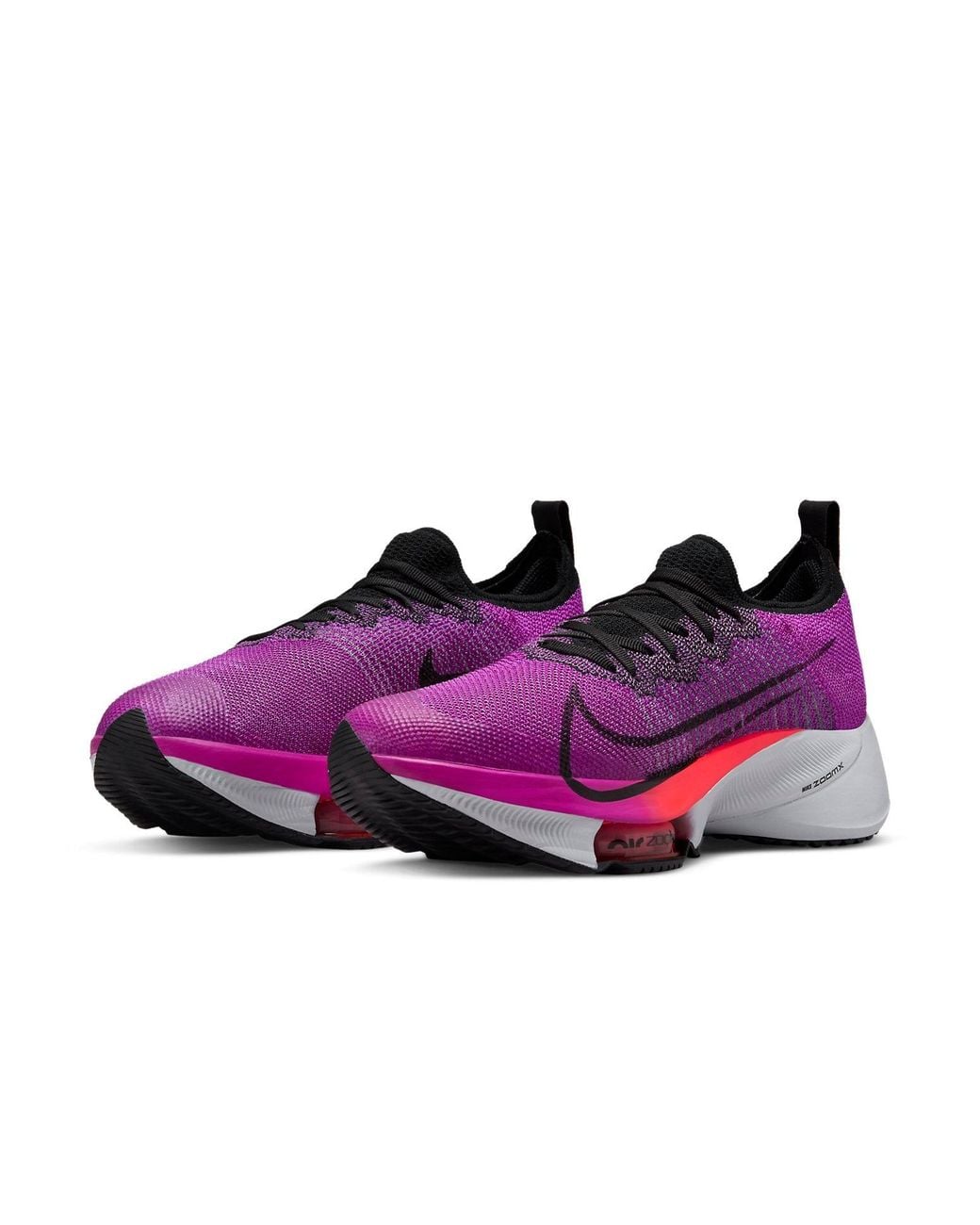Nike Purple Air Zoom Tempo Next% Road Running Shoes