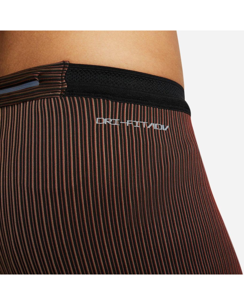 Nike Brown Dri-Fit Adv Aeroswift Racing Tights Pants for men